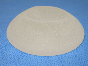 Smooth (left) and Textured (right) Saline Implants