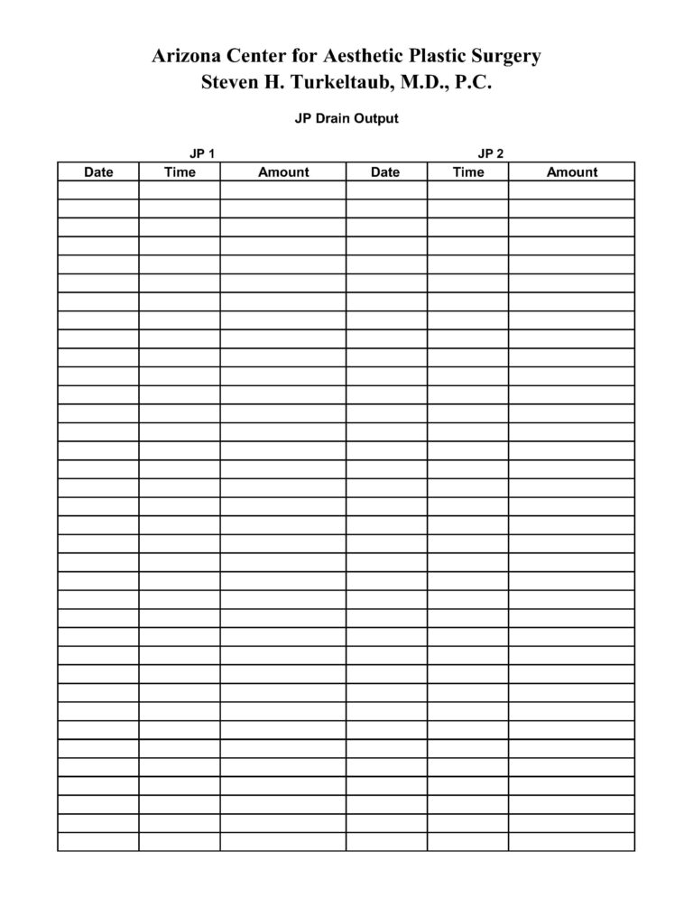 About JP Drains for Your Surgery