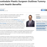 Dr. Turkeltaub explains the potential benefits abdominoplasty can have on a patient’s overall health.