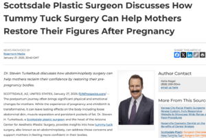 Dr. Steven Turkeltaub discusses how tummy tuck surgery can help mothers feel more comfortable and confident 