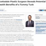 Plastic Surgeon in Scottsdale Details Medical Benefits of Abdominoplasty